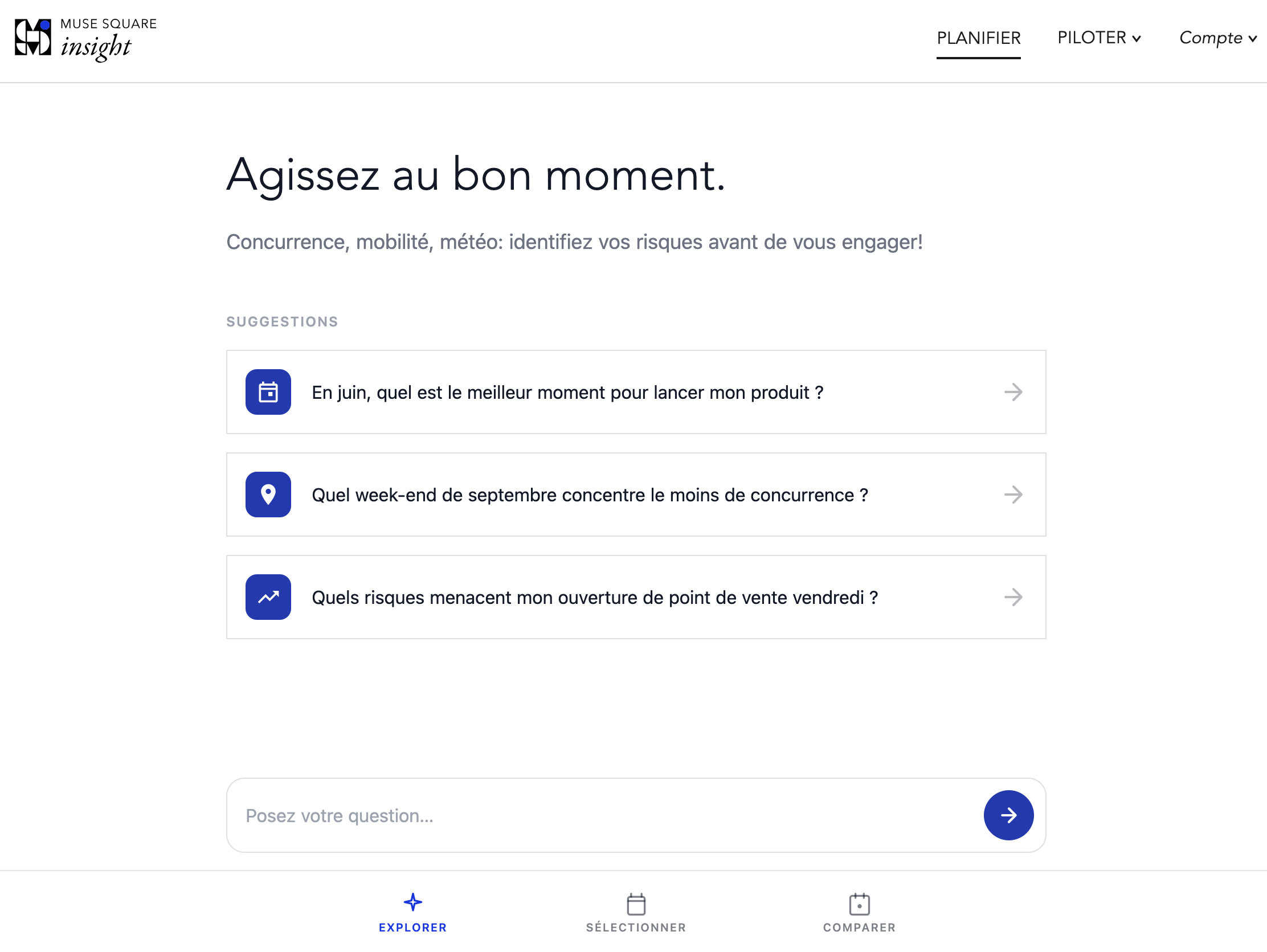Explorer — assistant IA